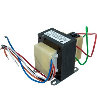 Packard part number PF52475 Foot Mount Transformer. 120/208/240/480V input; 24-volt output, Primary 120/208/240/480V, Secondary 24V, Includes Circuit Breaker Replaces 25-75244; 44513; 50225; 50231; 50321; 7541C; 90-T75C3; AT175A1008; AT88A1021; AT88A1047; GT7541C; PF52475A; S1-90-T75C3; SXT79R; T75C3; TWF524-75; UET179R; Y66AUD-1; Y66FUD; Y66SUD-1