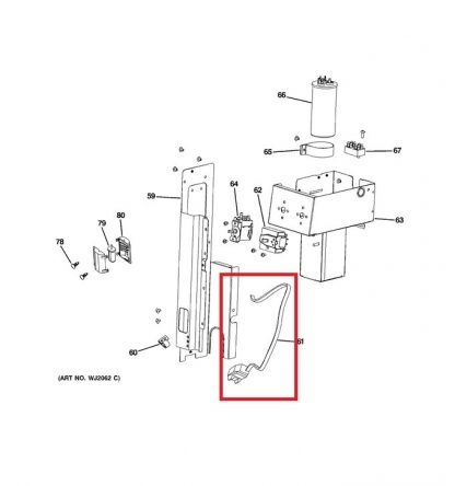 WJ26X10329 GE Power Cord