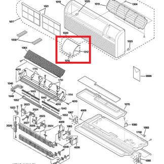 WP71X10033 GE Control Cover W/Logo.