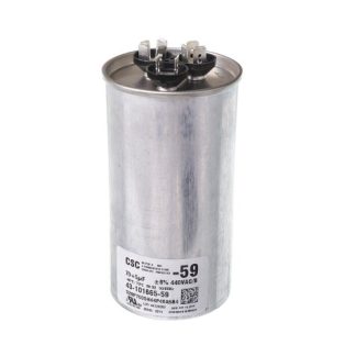 Rheem 43-101665-59 Dual Round Capacitor - 70/5 uF, 440 VAC