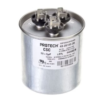 Rheem 43-25133-20 Dual Round Capacitor