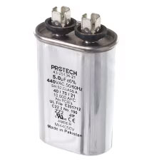 Rheem 43-25134-21 Single Oval Capacitor - 5 uF, 440 VAC