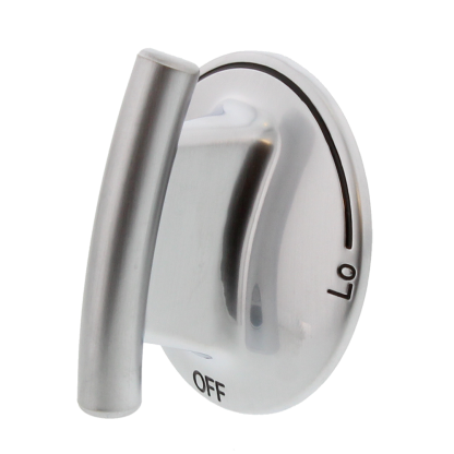 74007733 Gas Burner Knob Chrome