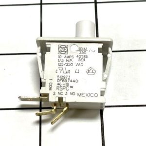 Alliance D512973 Speed Queen Dryer Door Switch