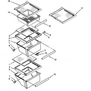 WPW10178772 Pan-Crisper