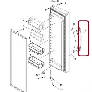 WPW10170749 Door Handle