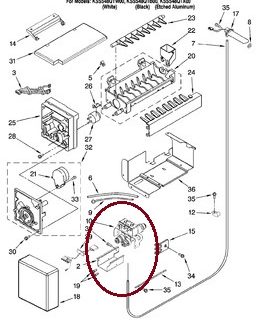 W10876668 Smart Water Inlet Valve