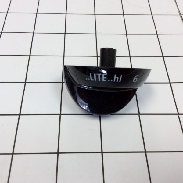316220009 Black Gas Burner Knob - Image 2