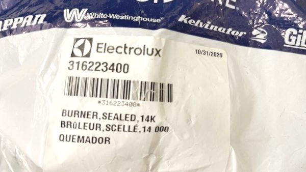 316223400 Sealed Burner 14K