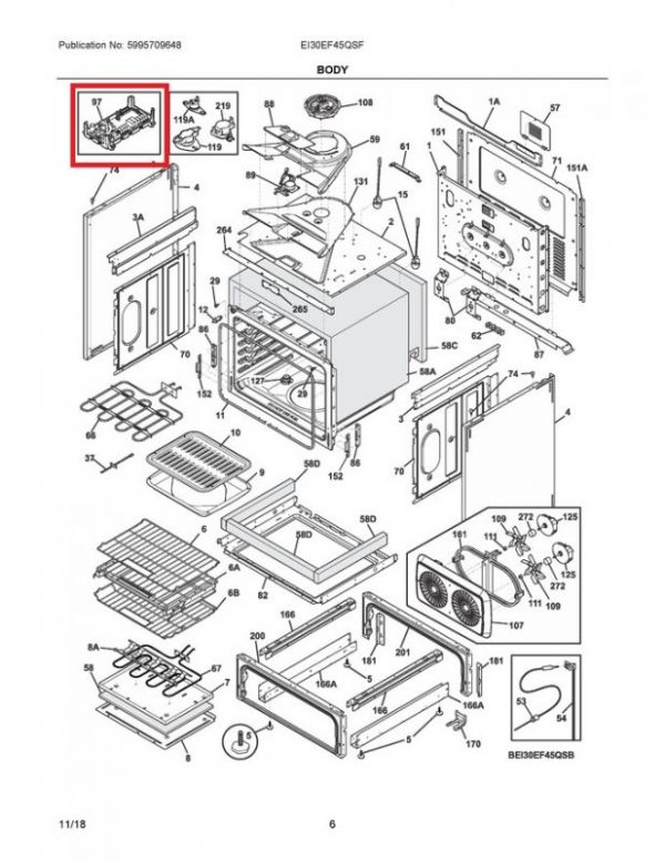 316472807 Oven Board