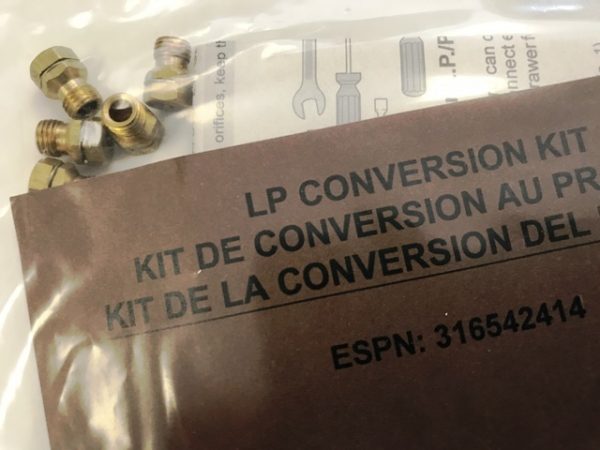 316542414 Lp Gas Conversion Kit