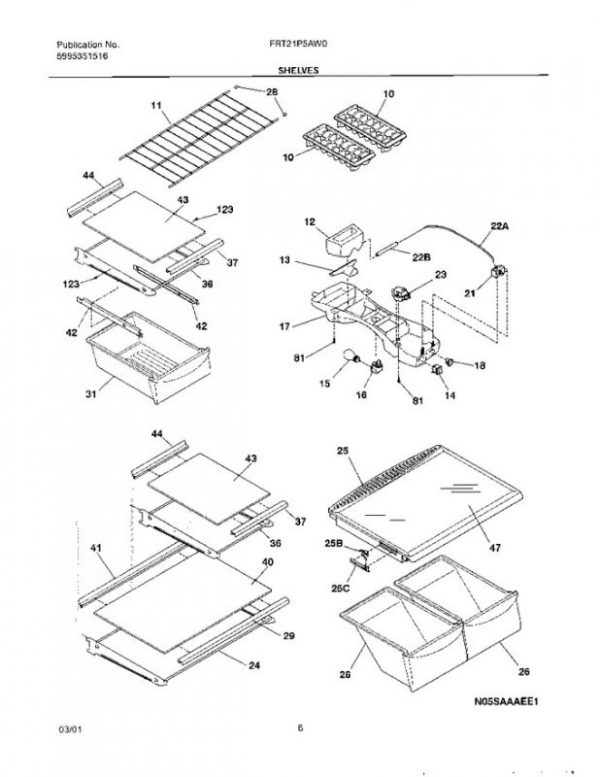 240365201 Meat Pan Hanger