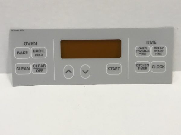WB27T10038 GE Clock Plate