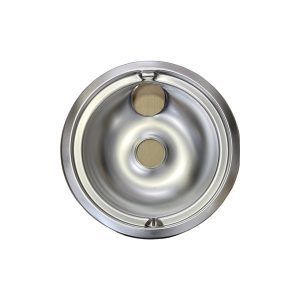 Part Number WB31K10265 Small Range 6 inch Burner Drip Bowl, small drip pan