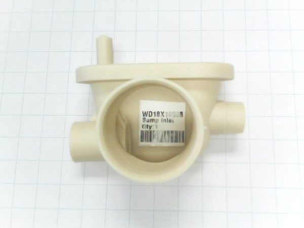 WD18X10008 GE Dishwasher Sump Inlet - Image 2