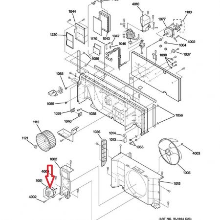 WP94X10149 GE Fan Motor