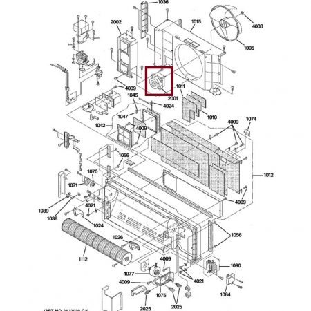 WP94X10255 GE Out Door Fan Motor