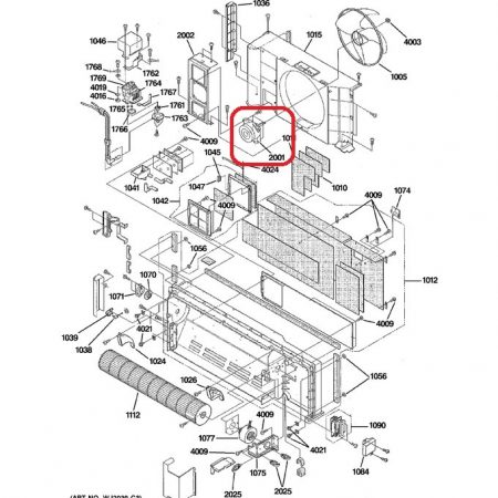 WP94X20644 GE Kit Dc Fan Motor