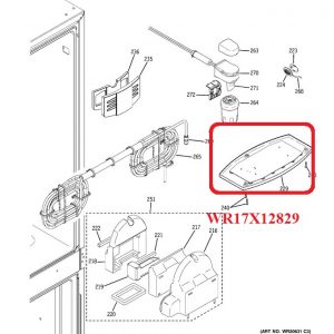 WR17X12829 Light Fixture Led Asm