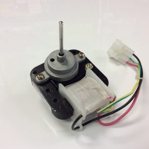 WR60X10168 GE refrigerator condenser fan motor assembly