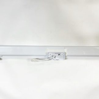 New OEM p/n Samsung DA97-12684D Refrigerator Door Flipper Gasket Middle Door - about 31 inches long - White and Silver