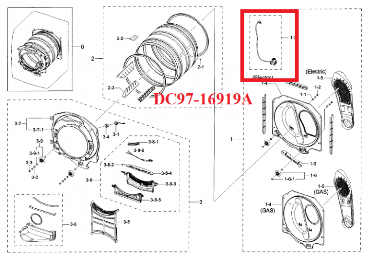 DC97-16919A Dryer Water Inlet Valve