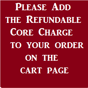 Refundable Core Charge, $60 Core,22003617