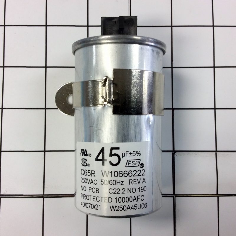 W10804665 Washer CAPACITOR 45MF+5 250V